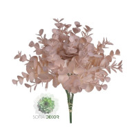Eukalyptus pick x6 23cm rózsaszín