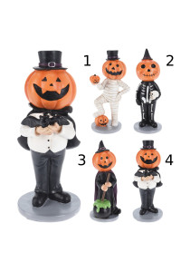 Halloween tök figura 6*7*17cm