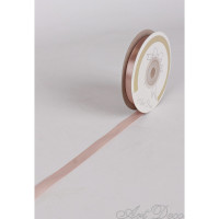 Szatén szalag 10mm*25m rosegold